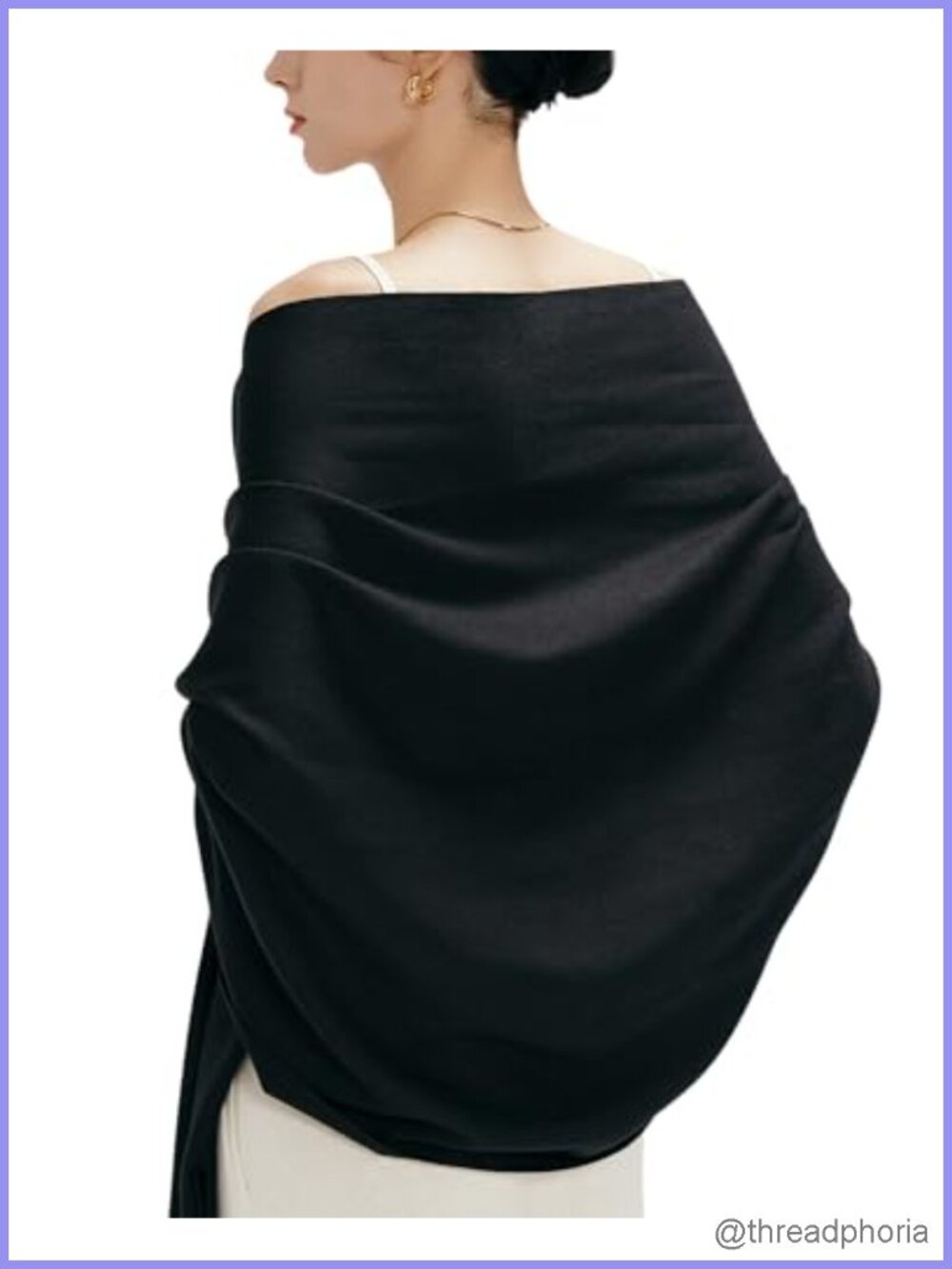 Women's Cashmere Feel Pashmina Shawl Wrap Large Winter Scarf Bridesmaid Gift